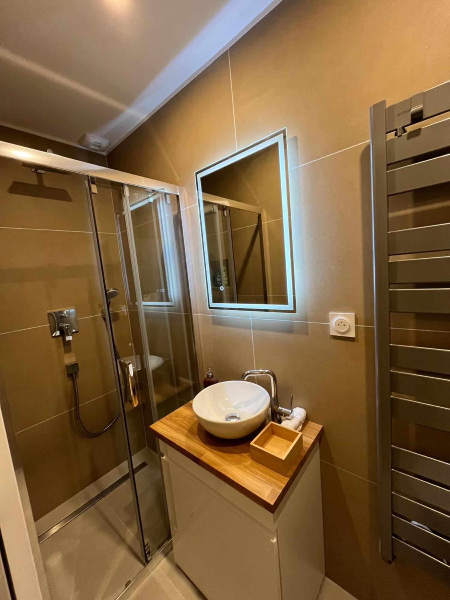 Chambre Chez Habitant Douche Wc Prives - Calme - Terrasse 圣日耳曼昂莱 外观 照片