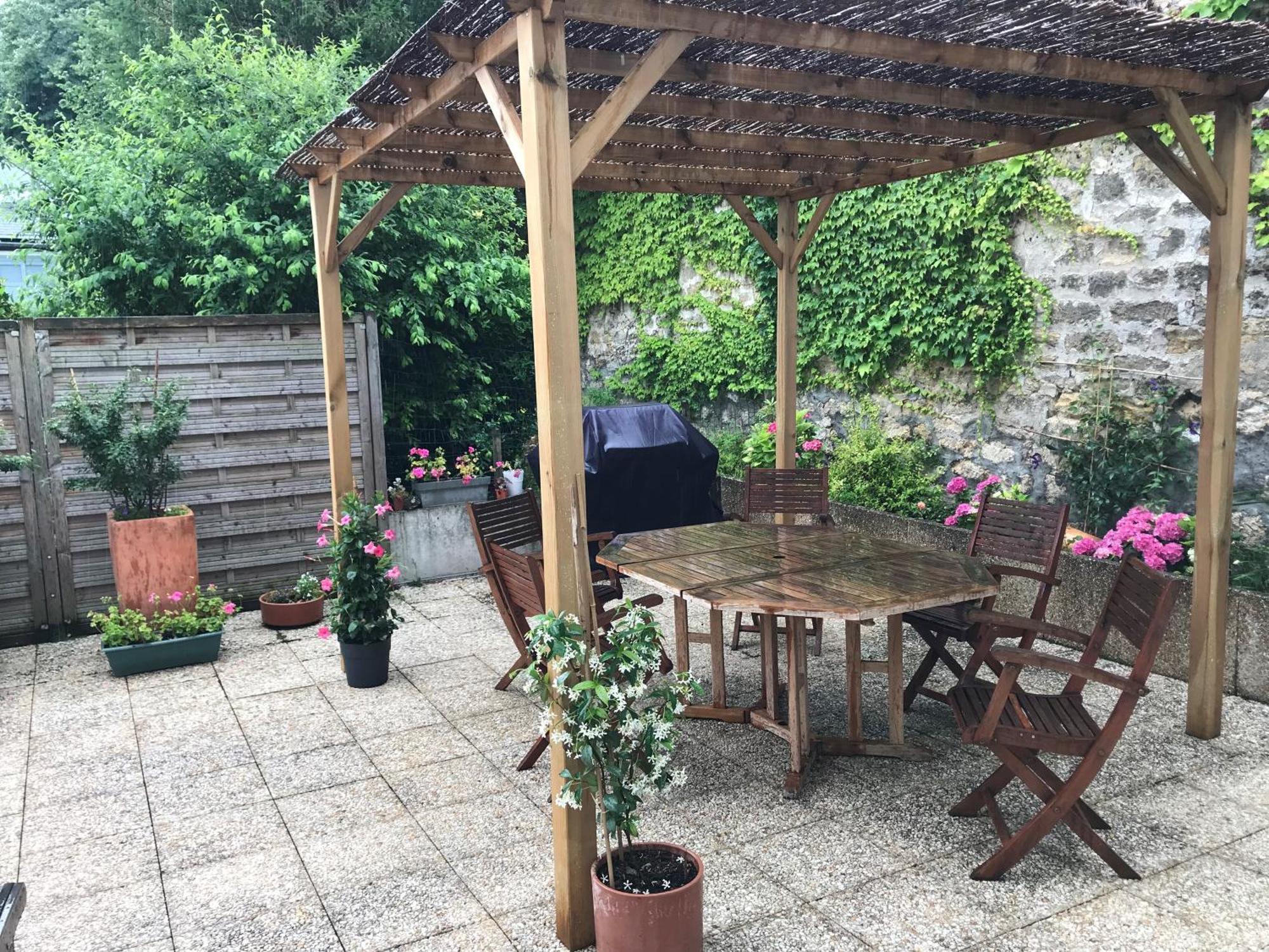 Chambre Chez Habitant Douche Wc Prives - Calme - Terrasse 圣日耳曼昂莱 外观 照片